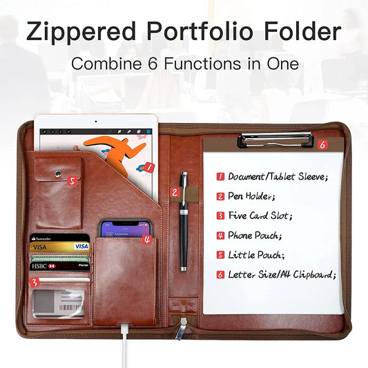 Multifunctional A4 Conference Folder
