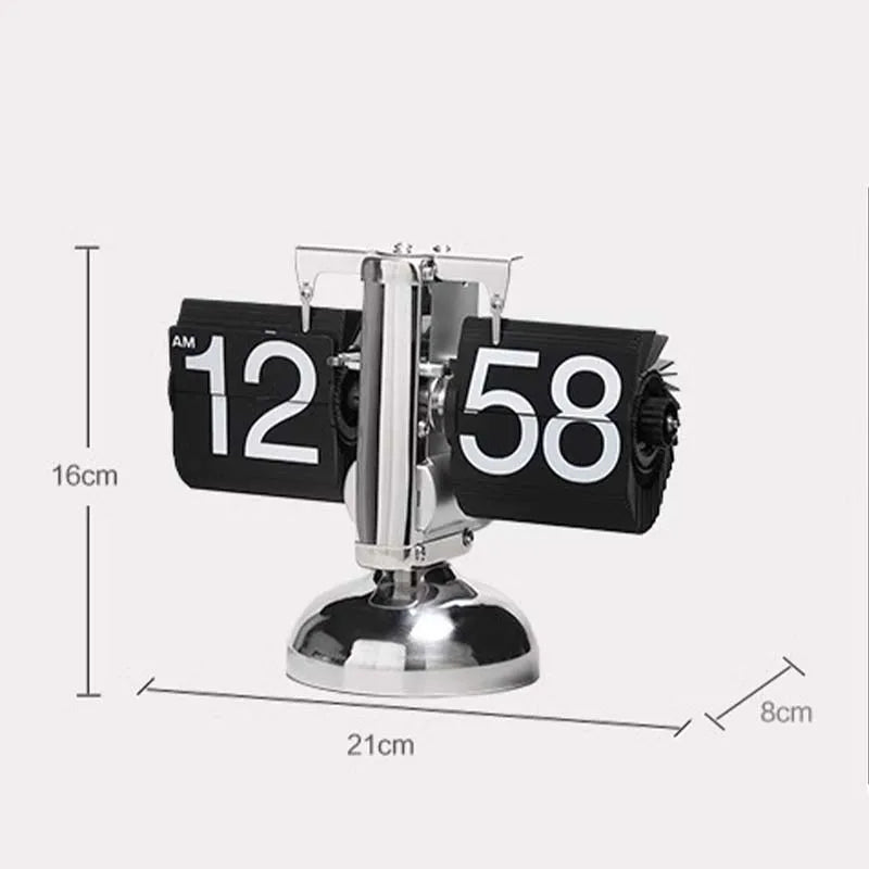 Retro Flip Page Clock