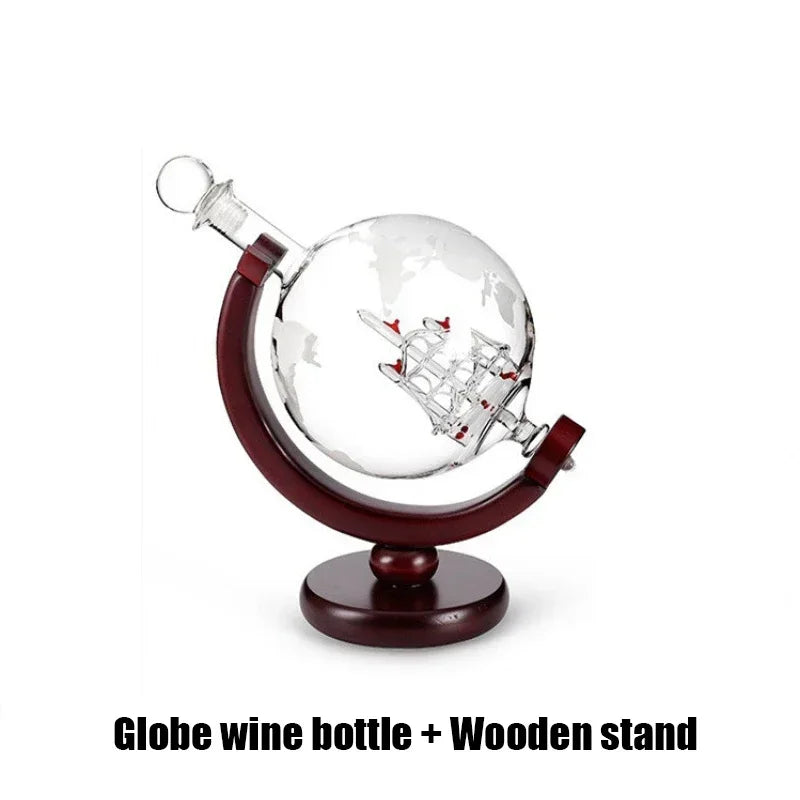 Globe Wine Decanter Glass