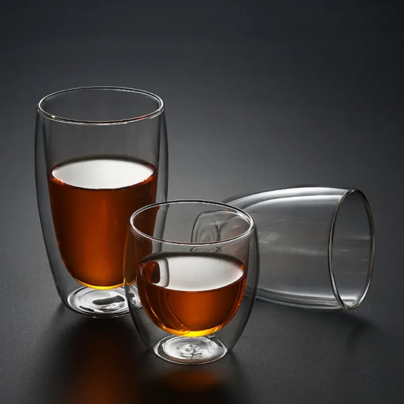 Double Wall Glass Cups