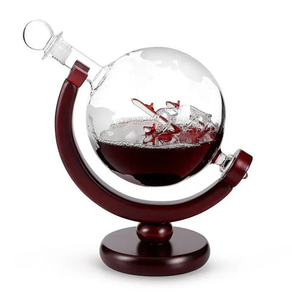 Globe Wine Decanter Glass